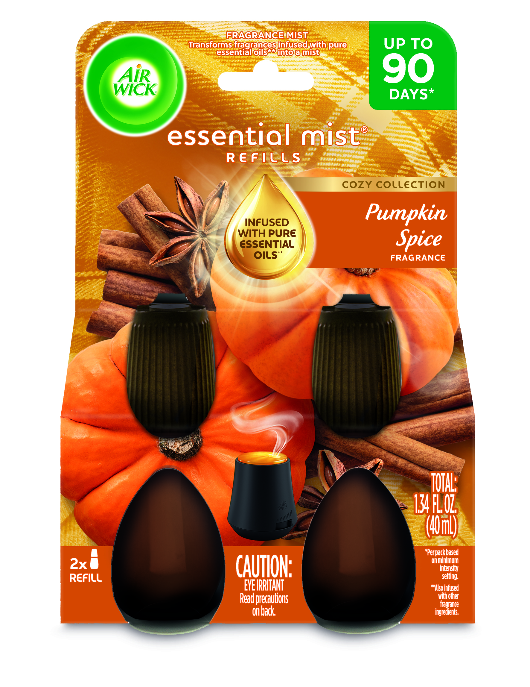 AIR WICK Essential Mist  Pumpkin Spice